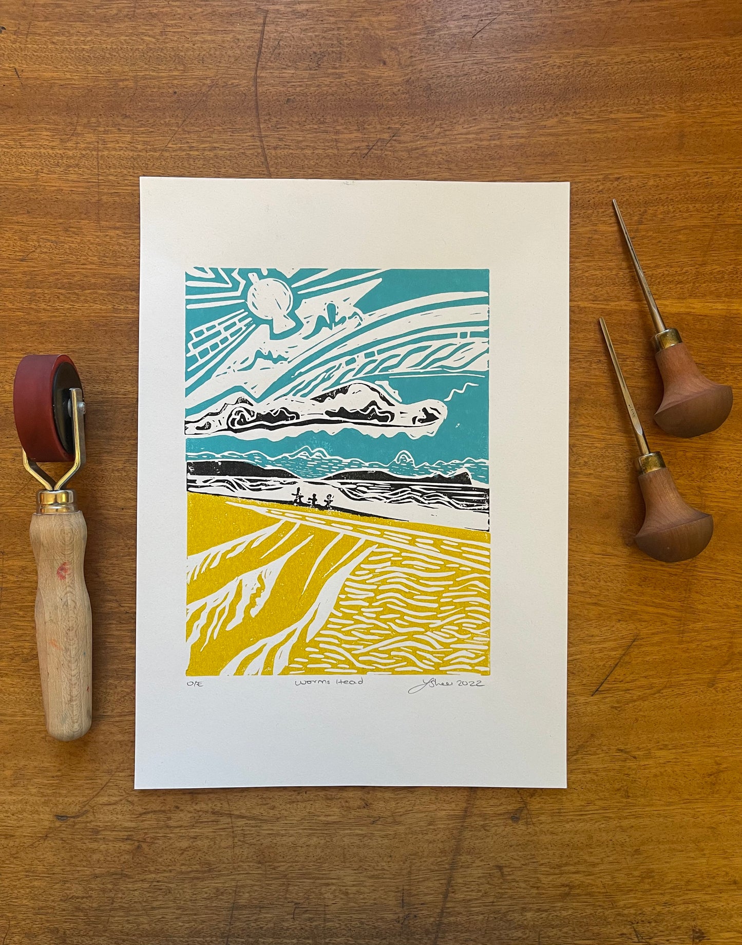 Worms Head Jigsaw Print