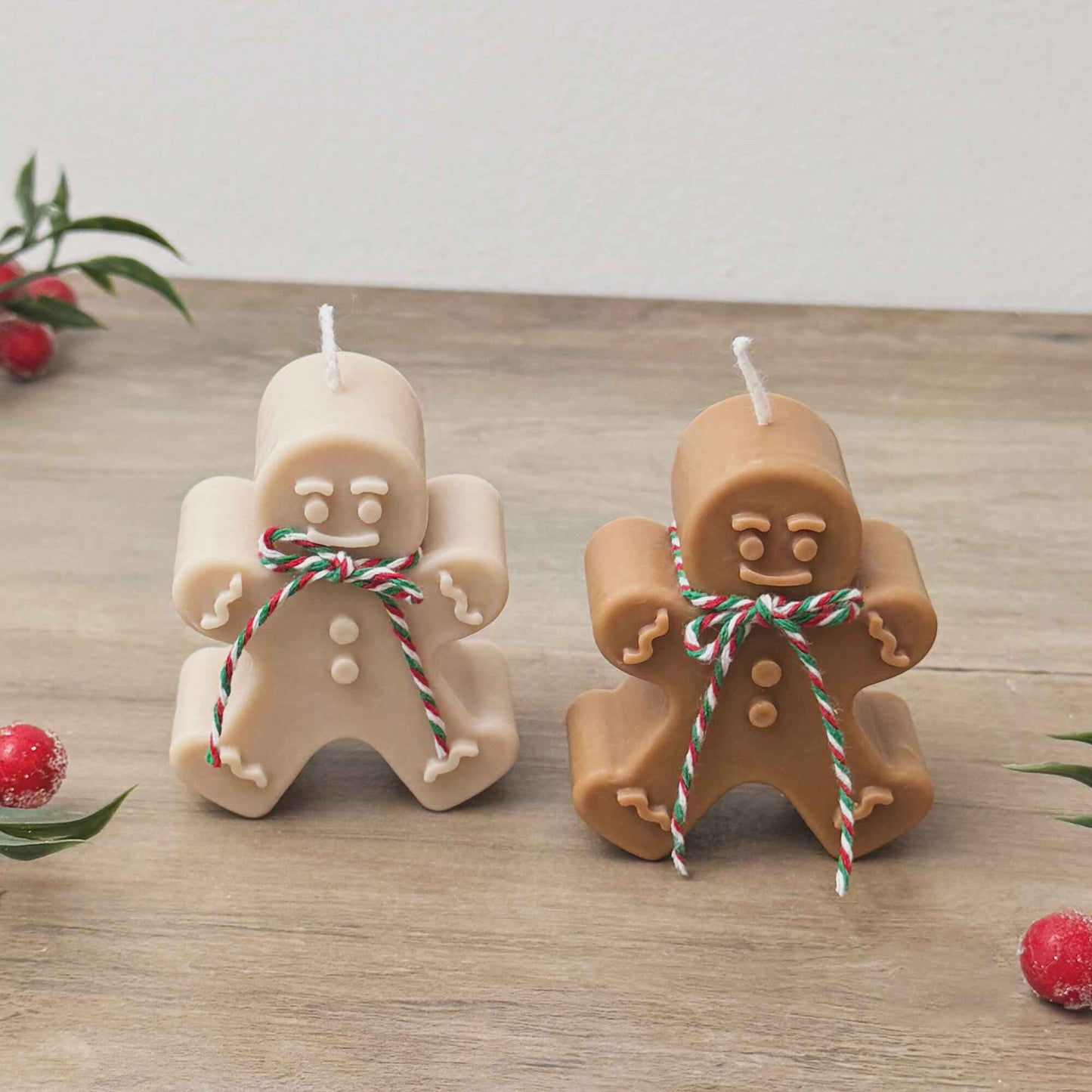 Christmas Gingerbread candle