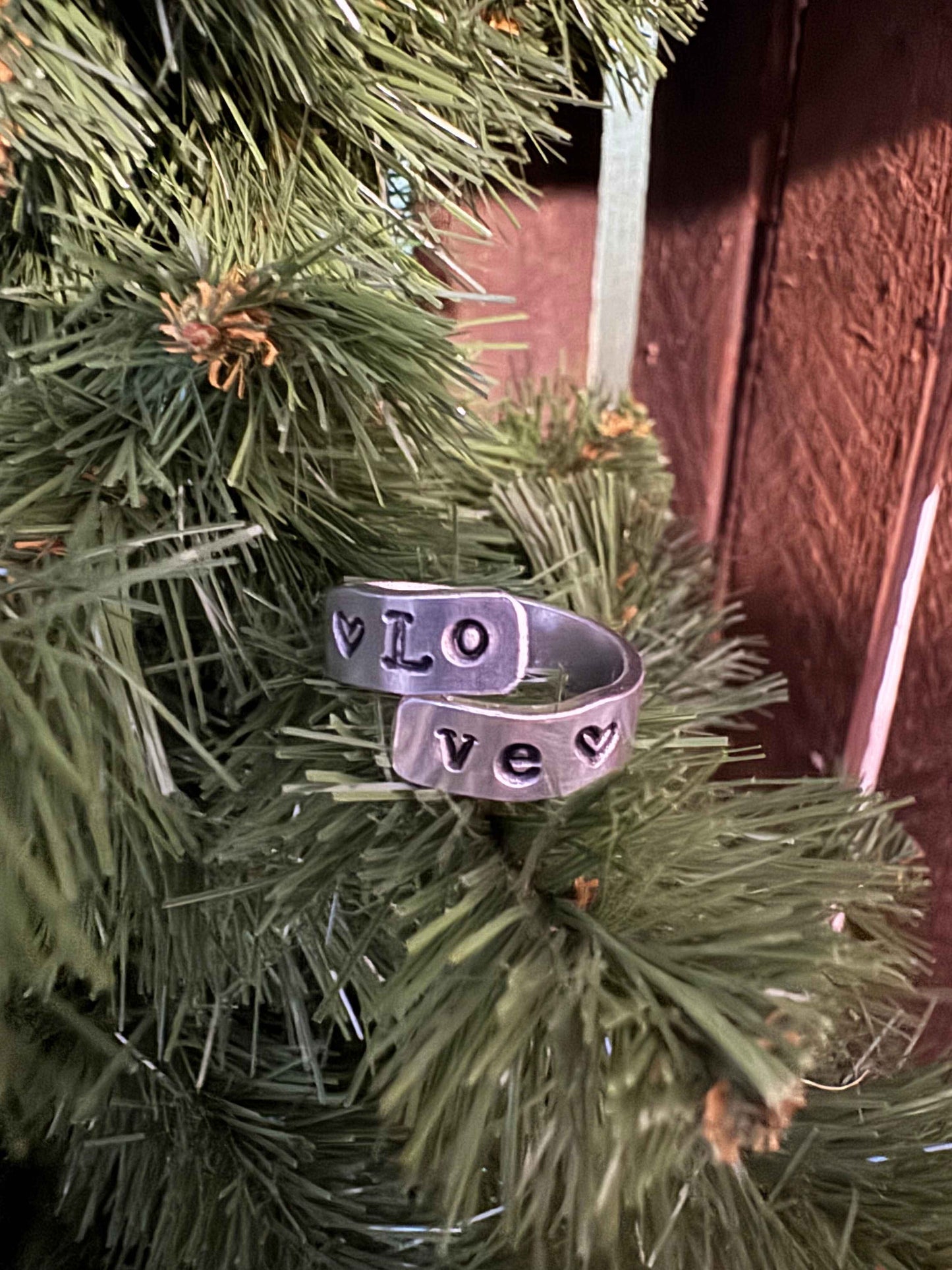 Handstamped Rings