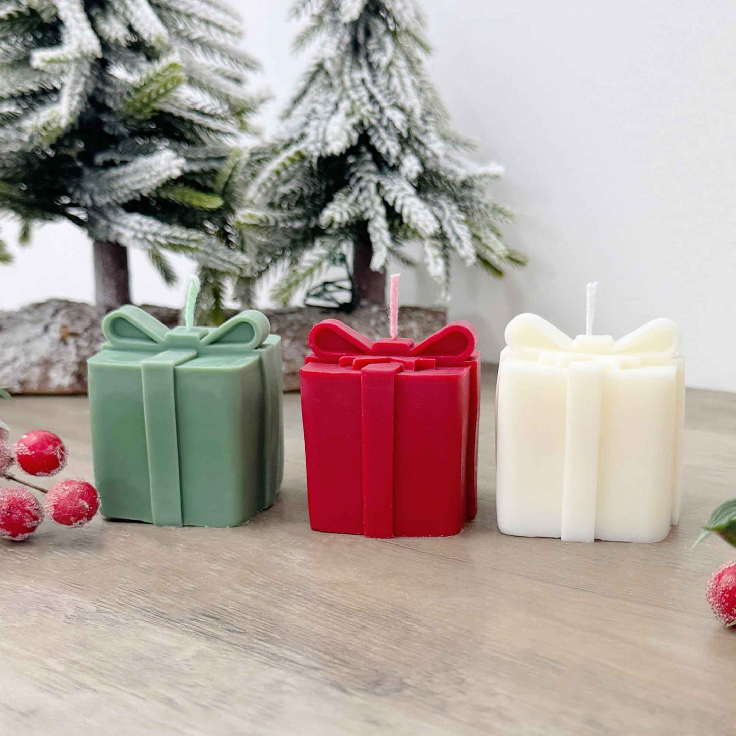 Christmas gift candle