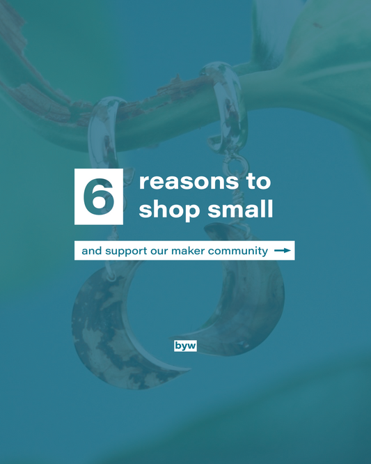 Reasons for shopping small and supporting local makers in Wales.