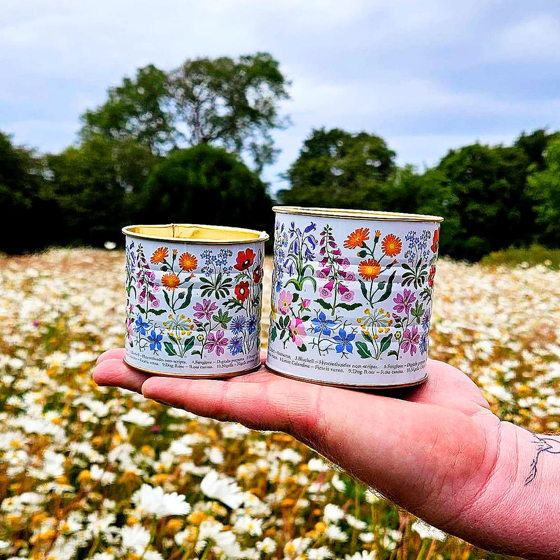 'Bloom' Soy Wax Tin Candle