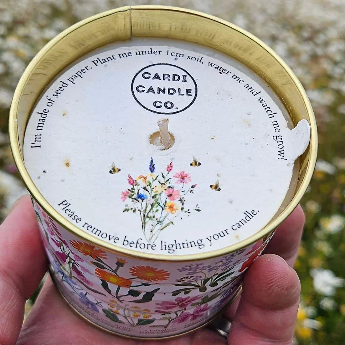 'Bloom' Soy Wax Tin Candle