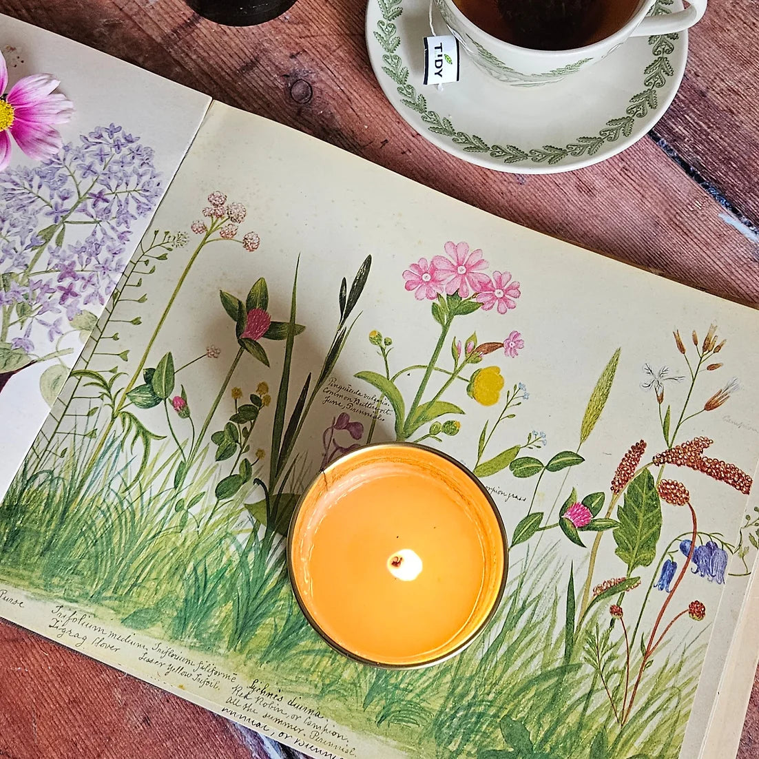 'Bloom' Soy Wax Tin Candle