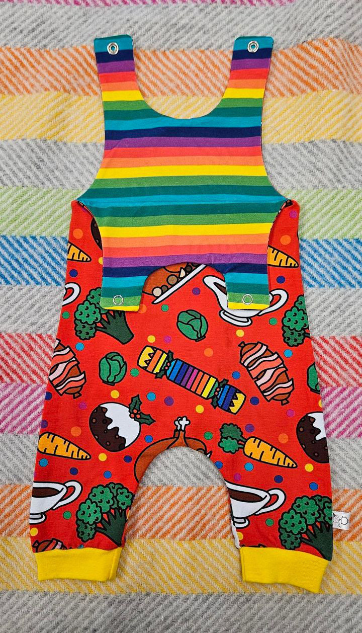 Dylan Christmas Dungarees