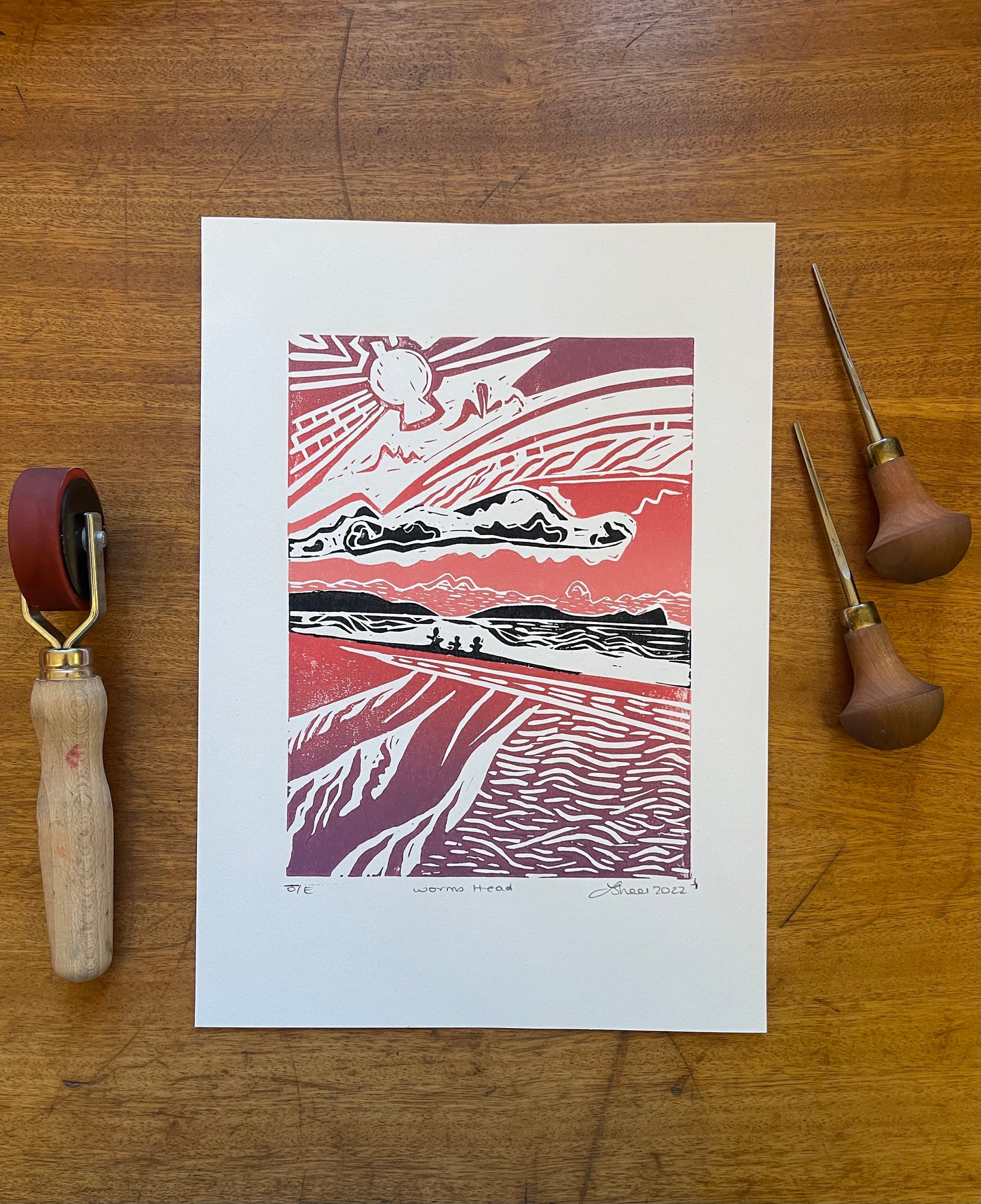 Worms Head Jigsaw Print