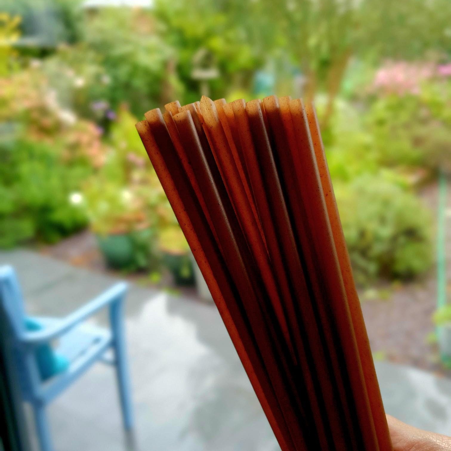 Reusable drinking straws made from used coffee grounds, Created by local, Welsh, small business