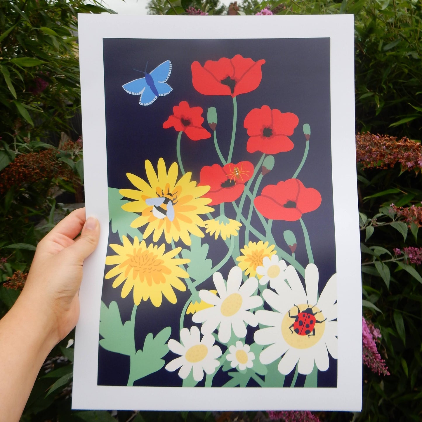 Wildlife Meadow Print