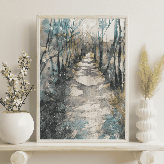 Forest Walks A4 print