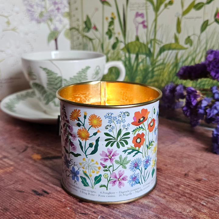 'Bloom' Soy Wax Tin Candle