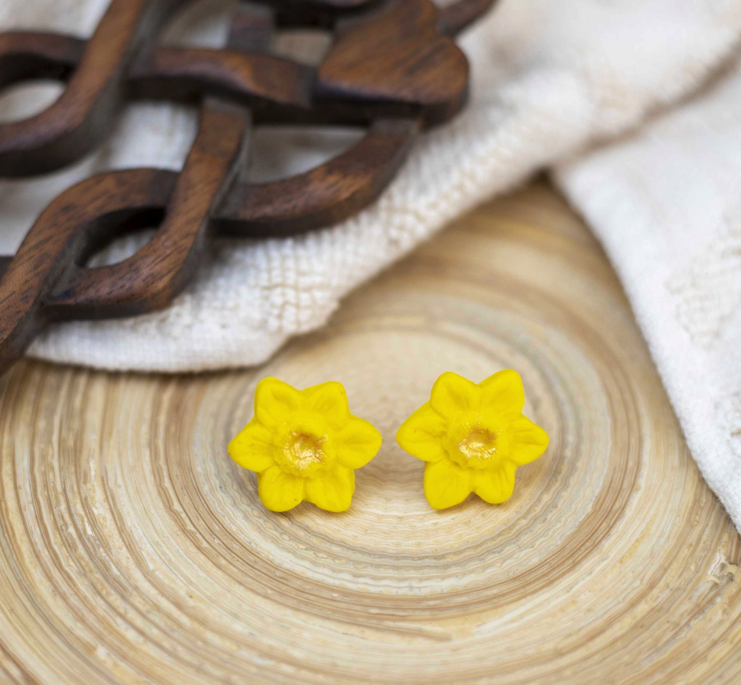 Welsh stud earrings