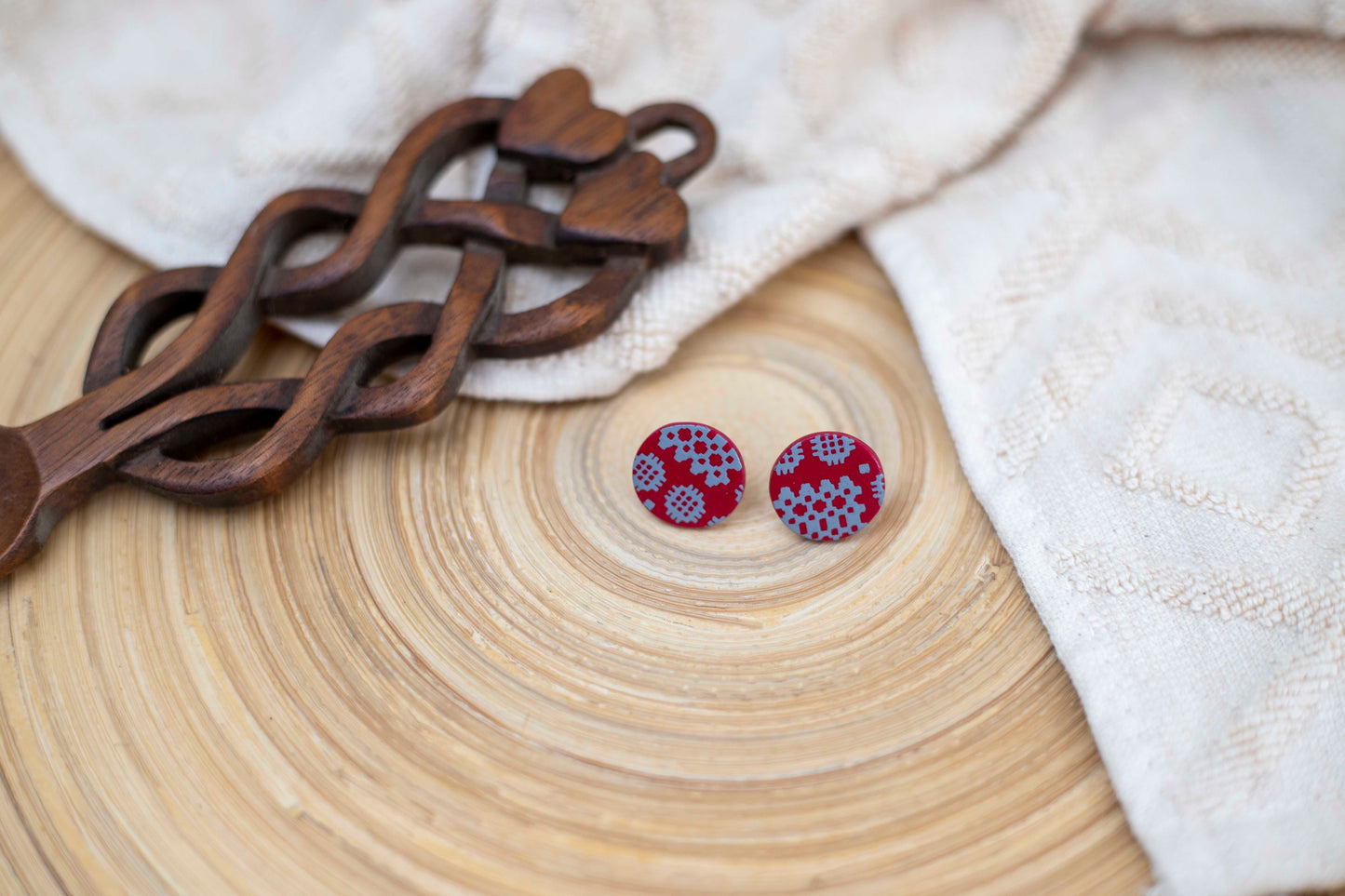 Carthen stud earrings