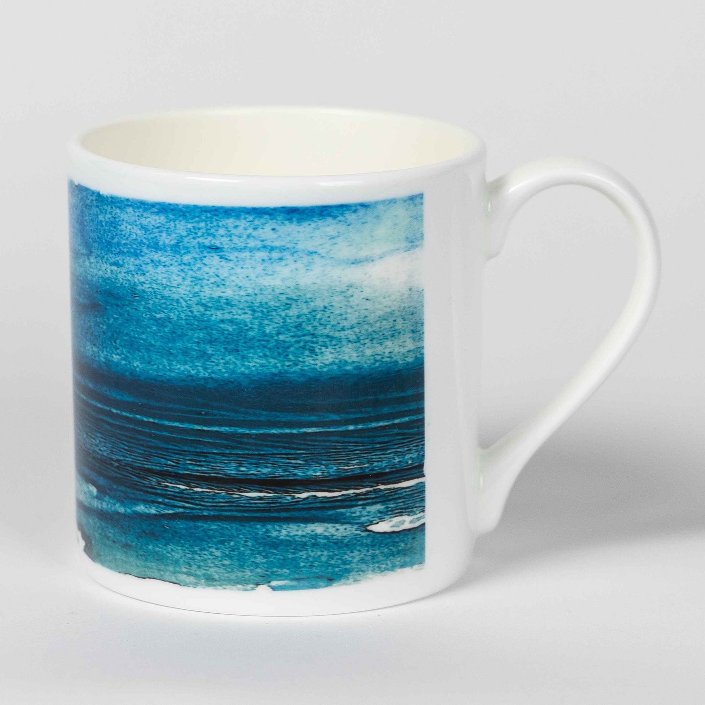 Inky Seascape Bone China Mug