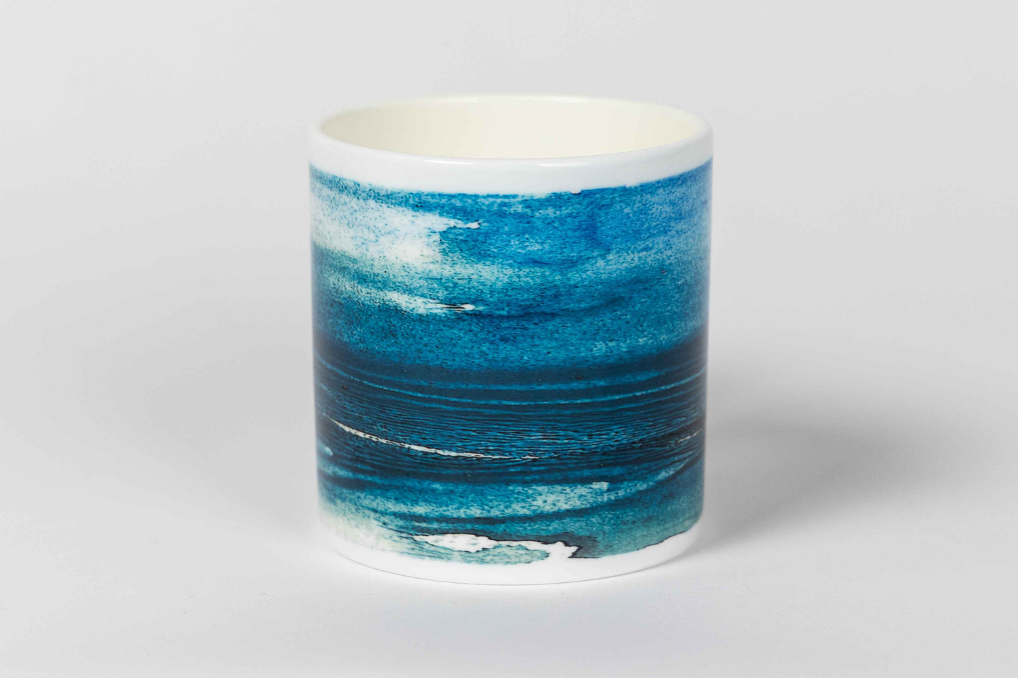 Inky Seascape Bone China Mug