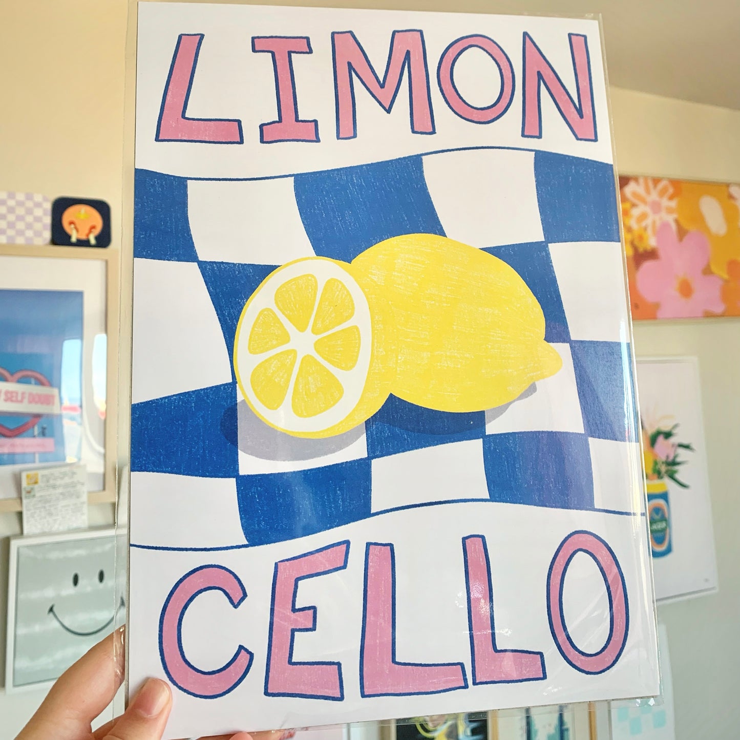 A4 Limoncello Art Print