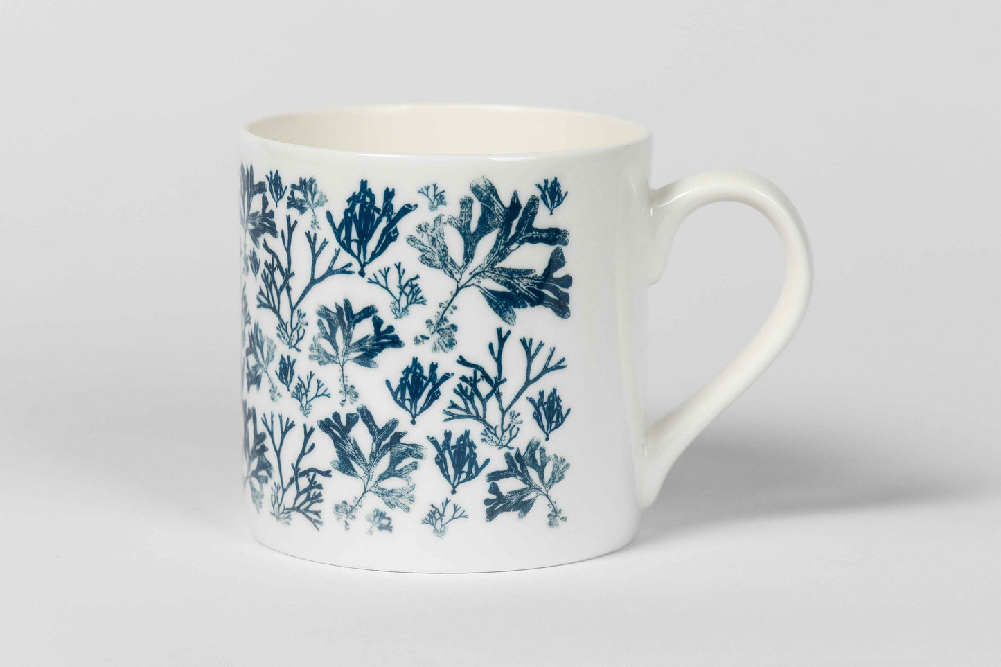 Seaweed Print Bone China Mug