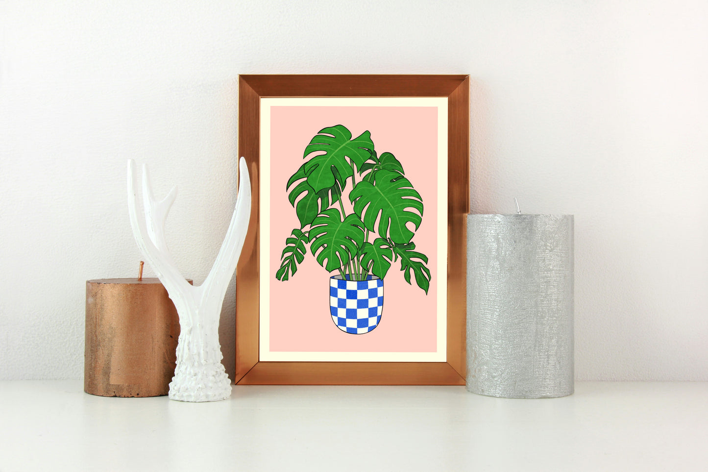 A4 Monstera Art Print