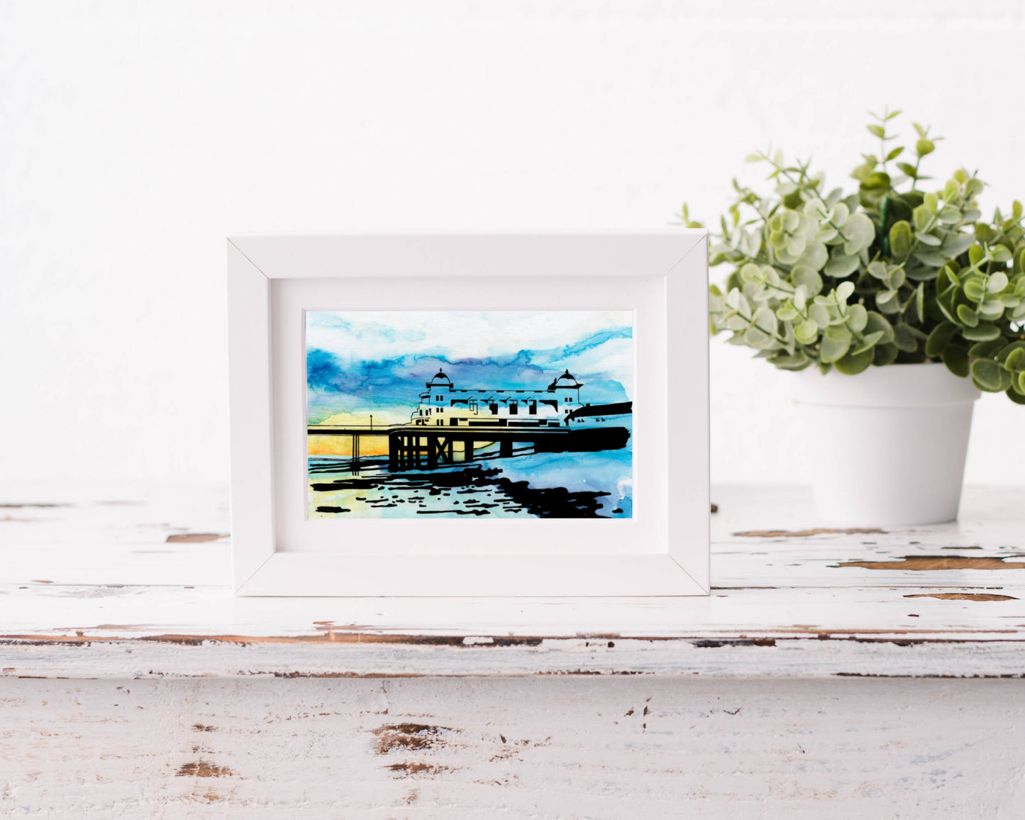 Penarth Pier Sunset Print #1