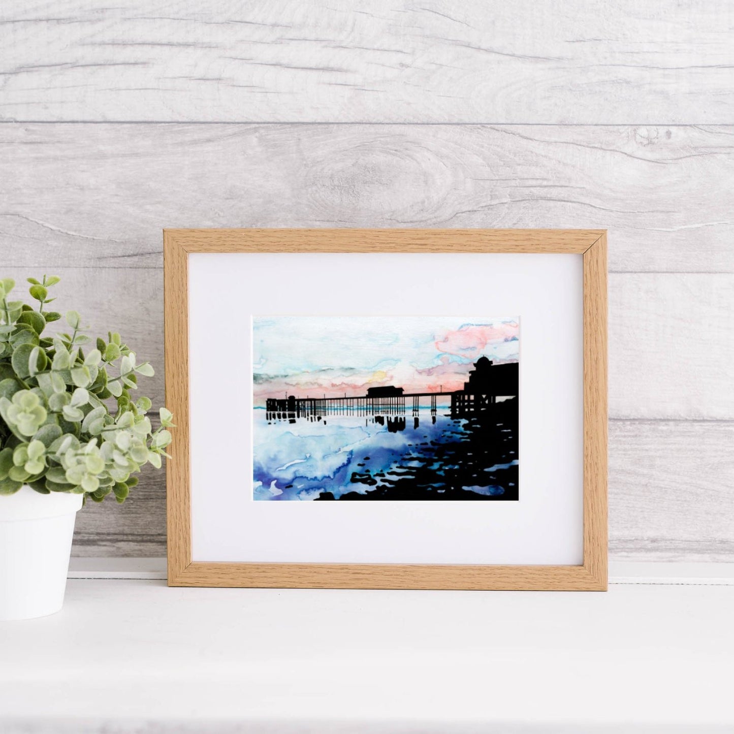 Penarth Pier Sunset Print #2