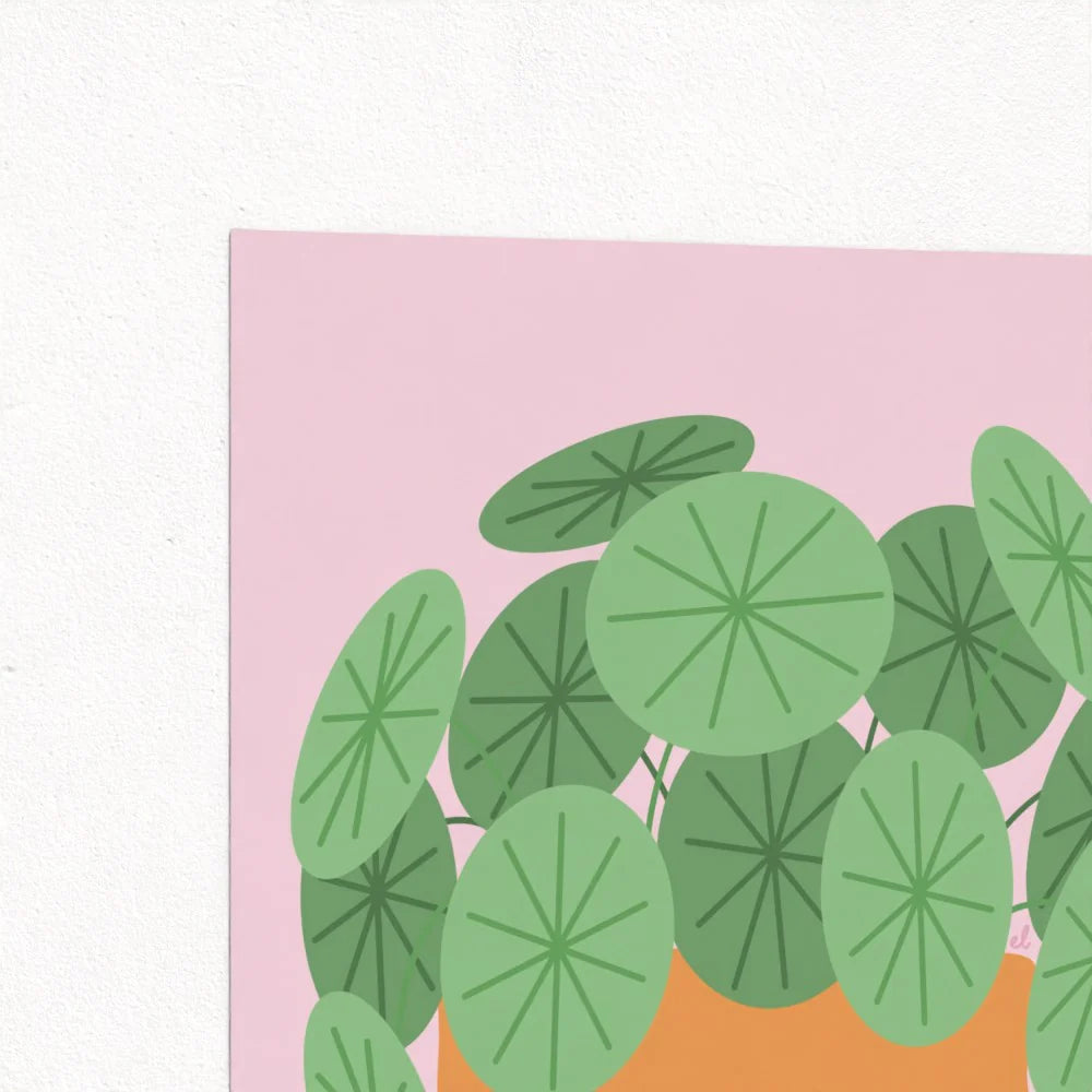 Whimsical Peepers wall art print, A4/A5, eco-friendly and fun design