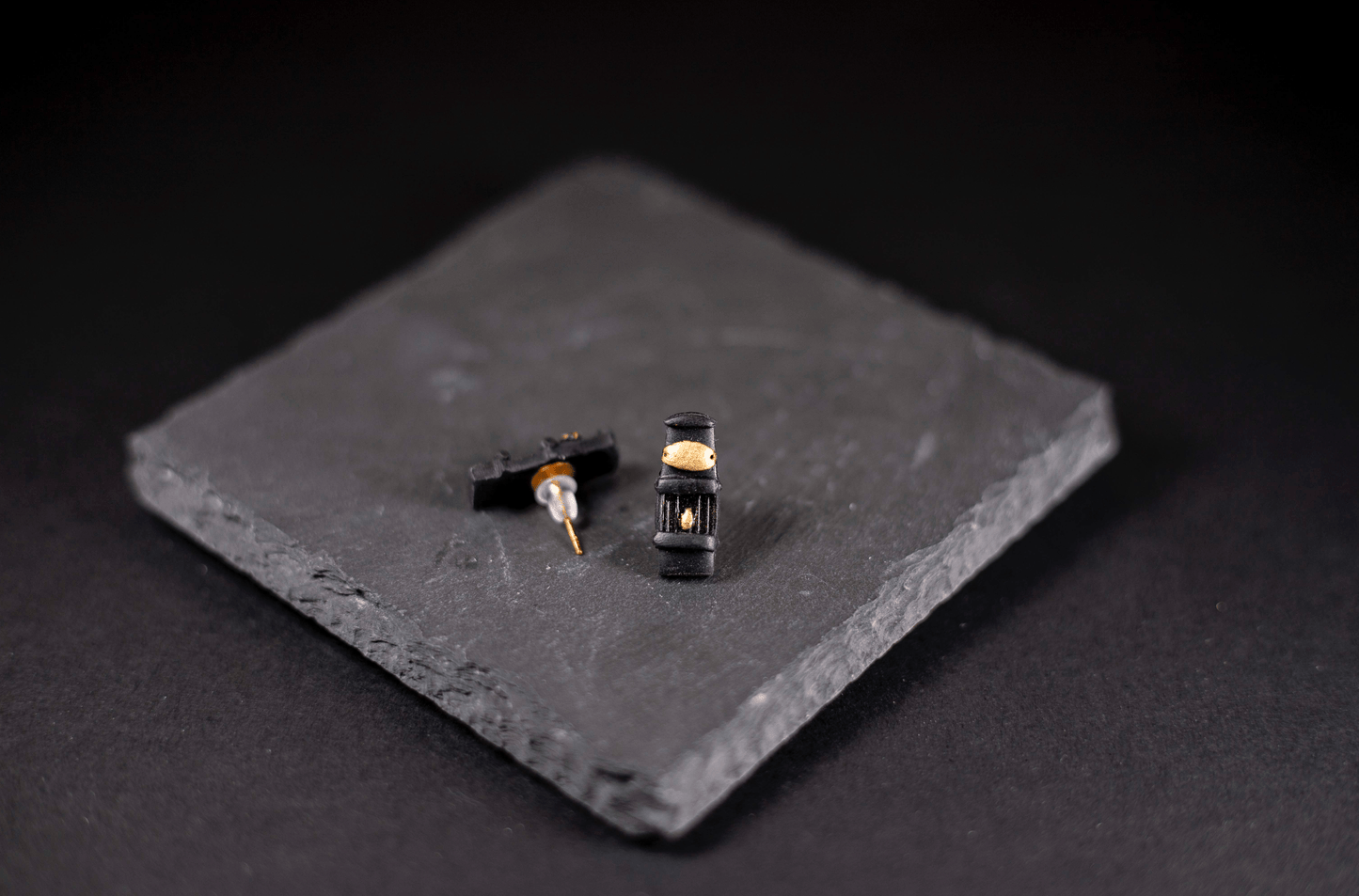 Welsh stud earrings