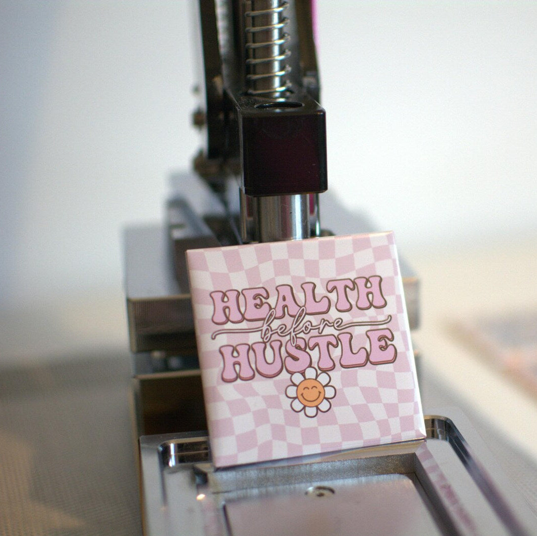 Positive quote magnet for self-care, mindfulness, and mental health support