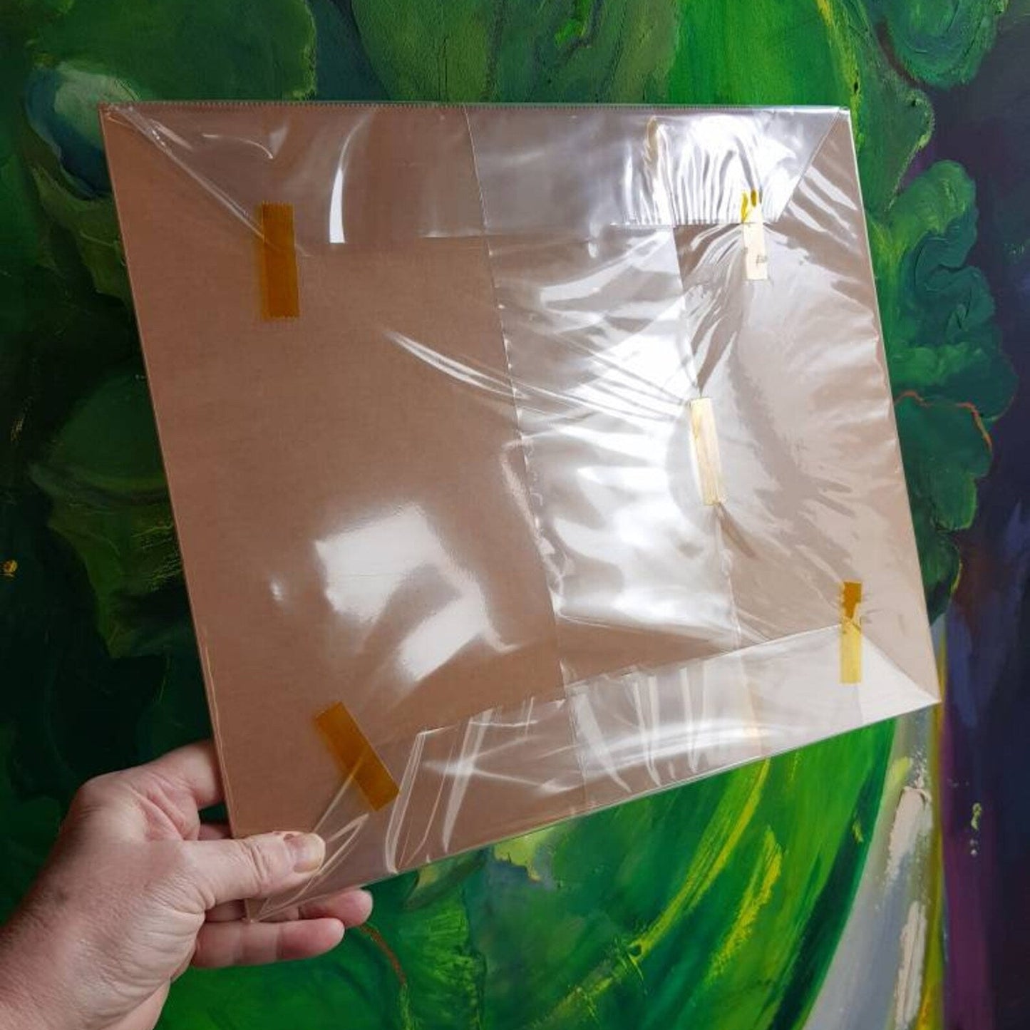 Limited Edition Landscape Art Giclée Print – Blorenge Red Field Abergavenny, South Wales