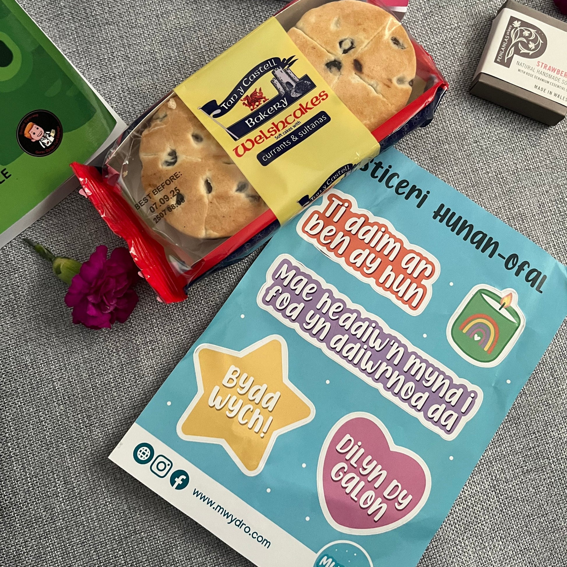 Mystery box of Welsh lifestyle and self care products