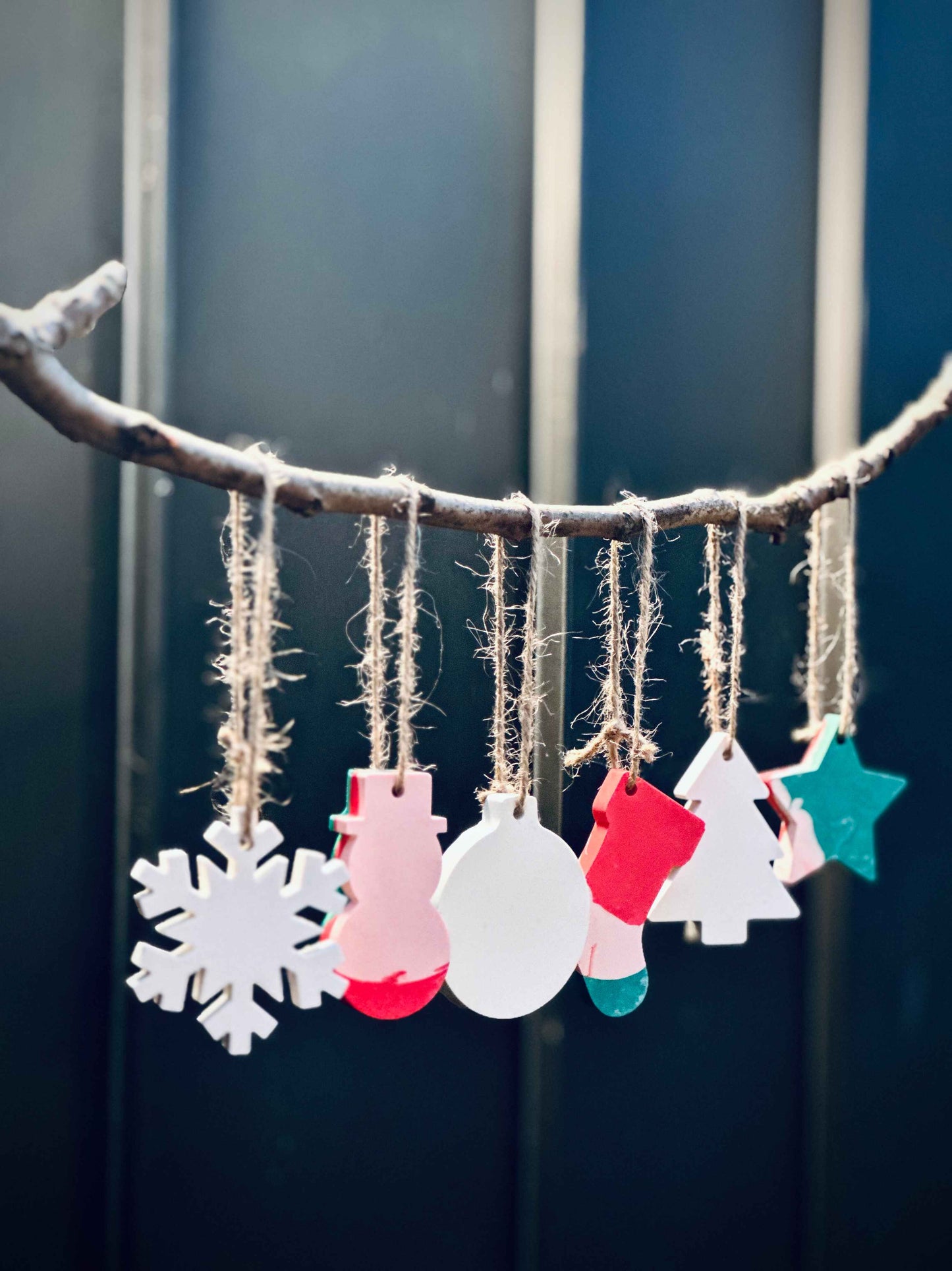 Hanging Christmas tree decorations