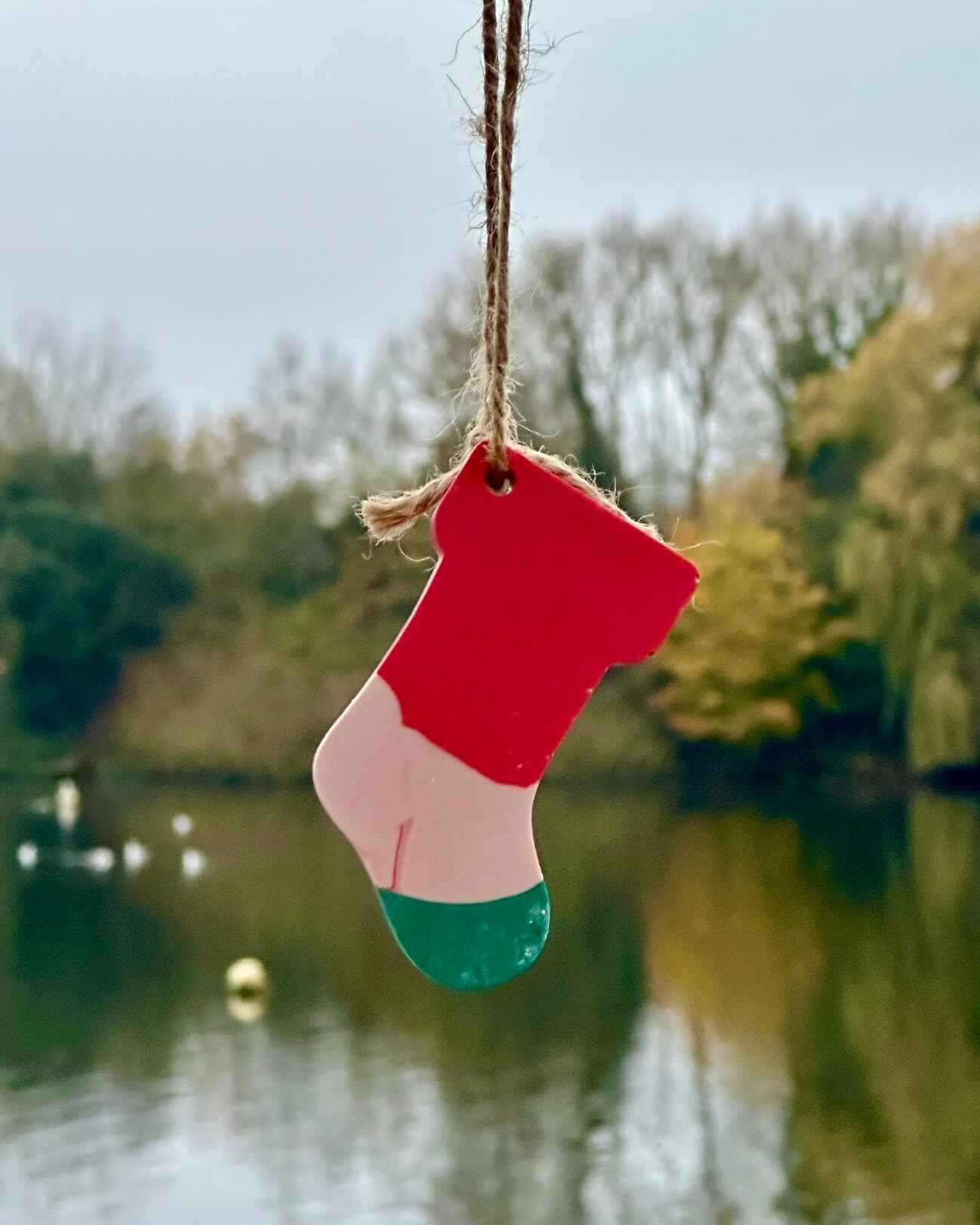 Hanging Christmas tree decorations