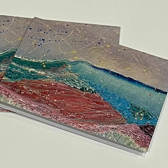 Mixed pack of landscape and Christmas art cards – made in Wales, perfect for thoughtful gifting.