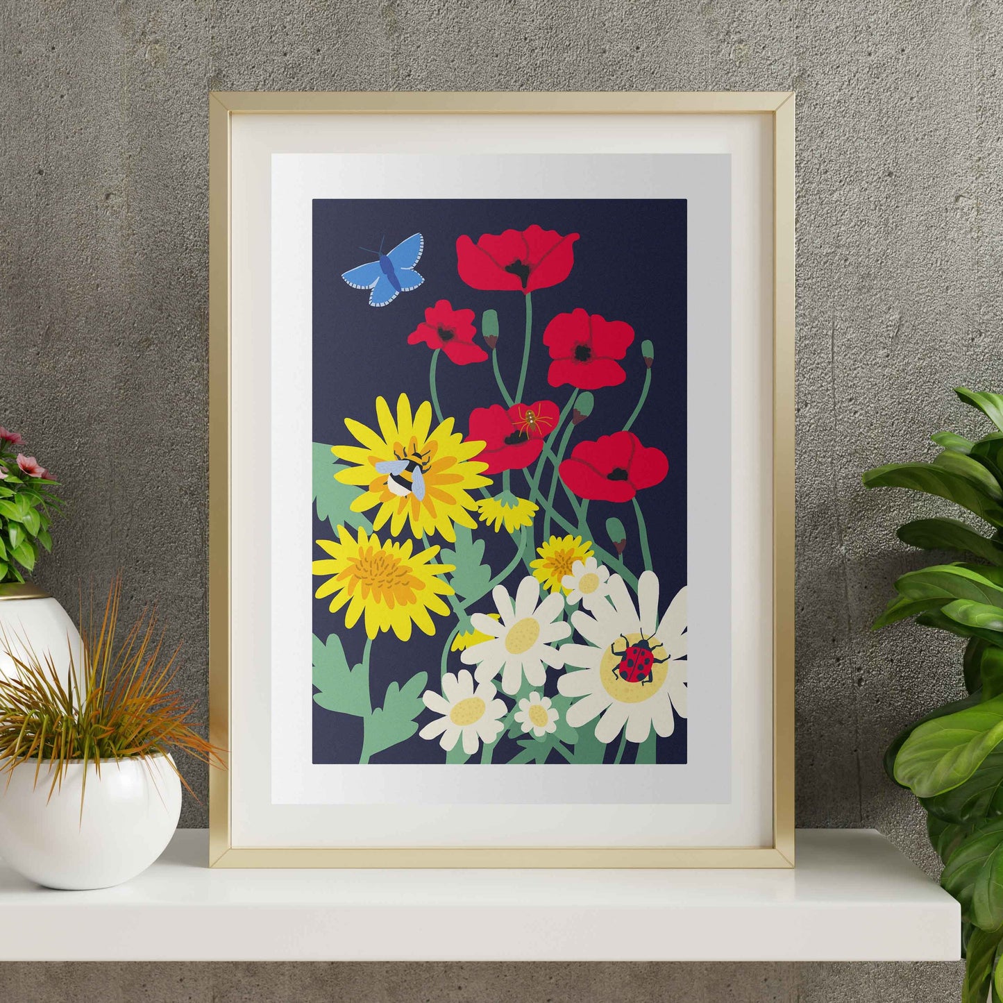 Wildlife Meadow Print