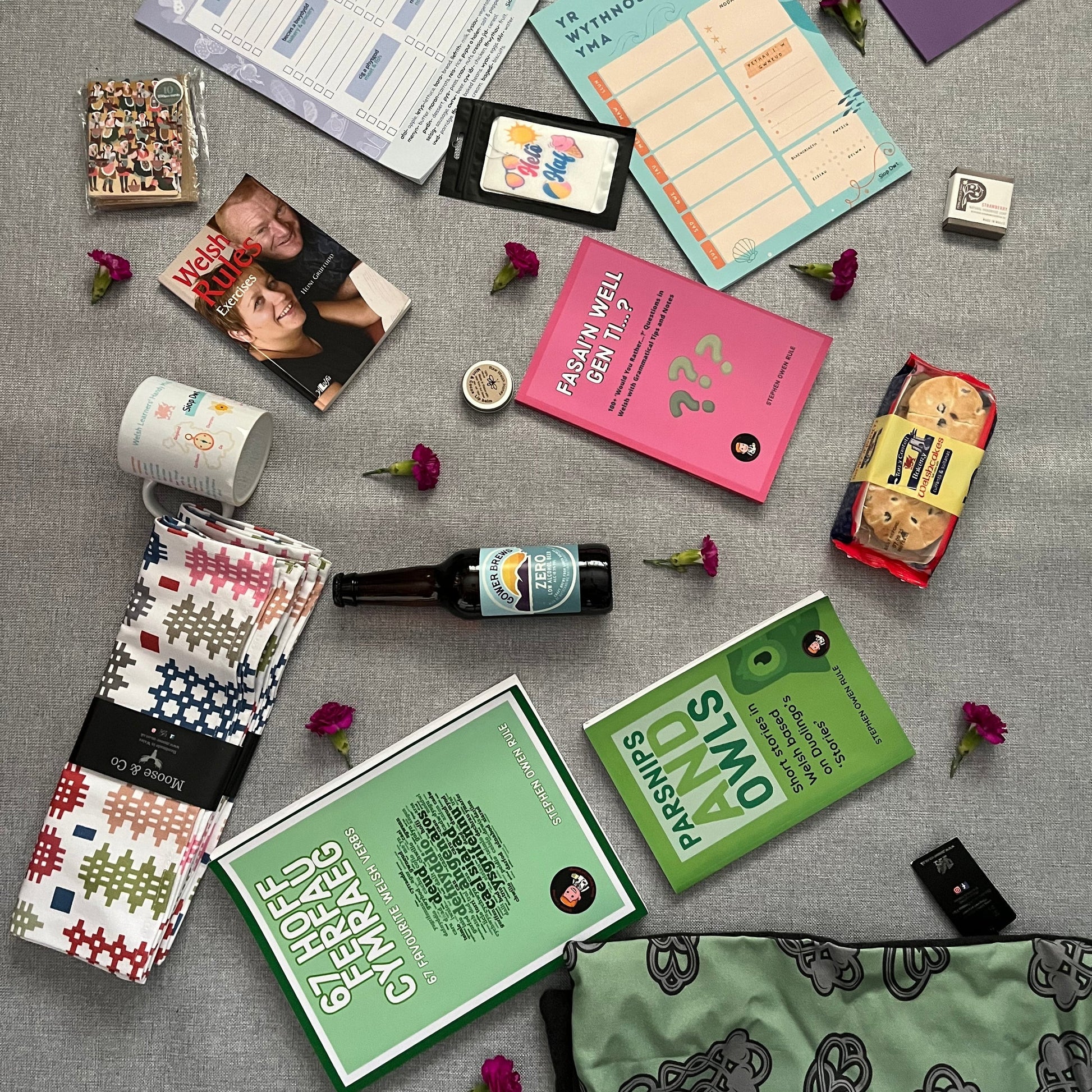 Wales inspired mystery box with snacks and lifestyle items