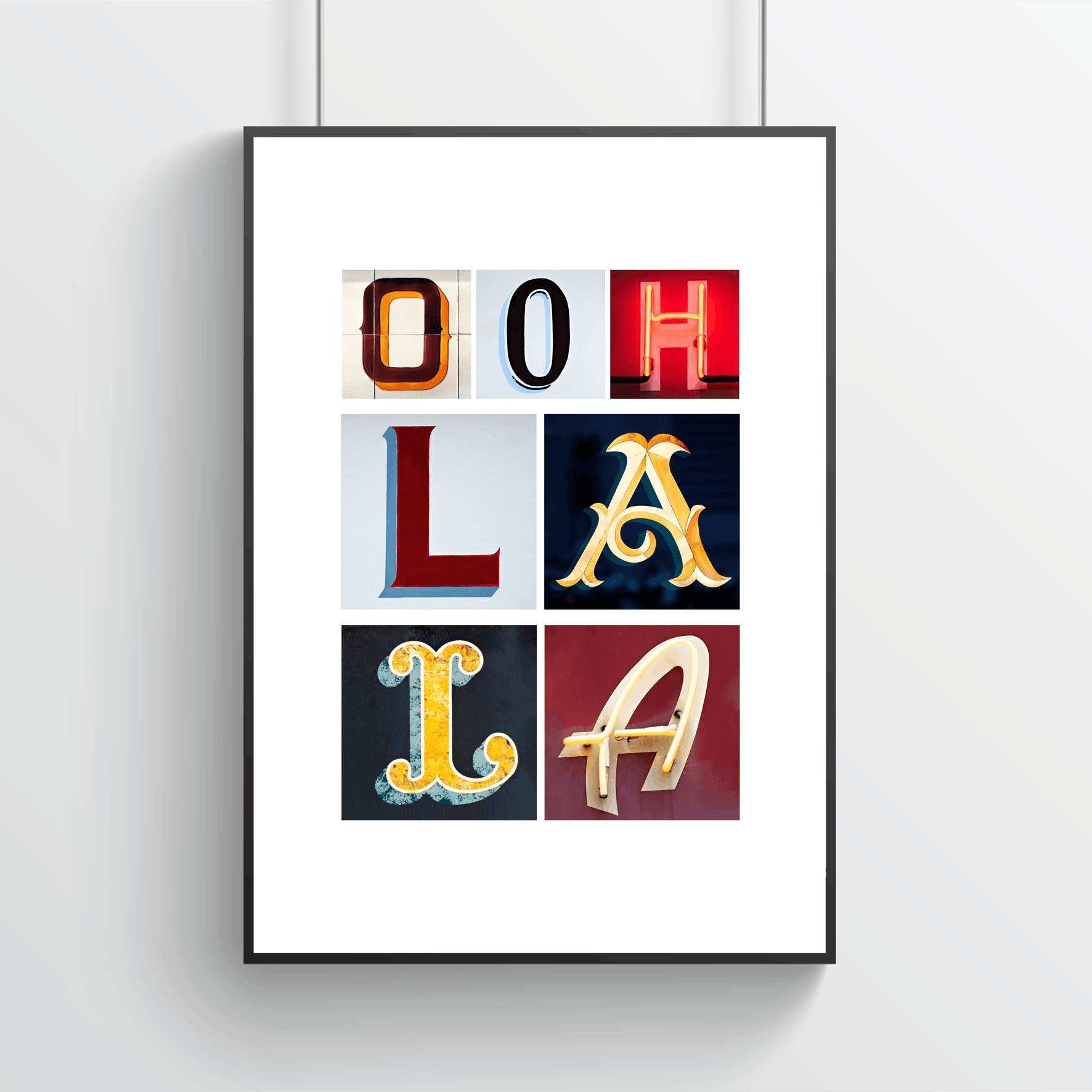 Travel inspired Paris wall art gift idea made by local Welsh maker.
