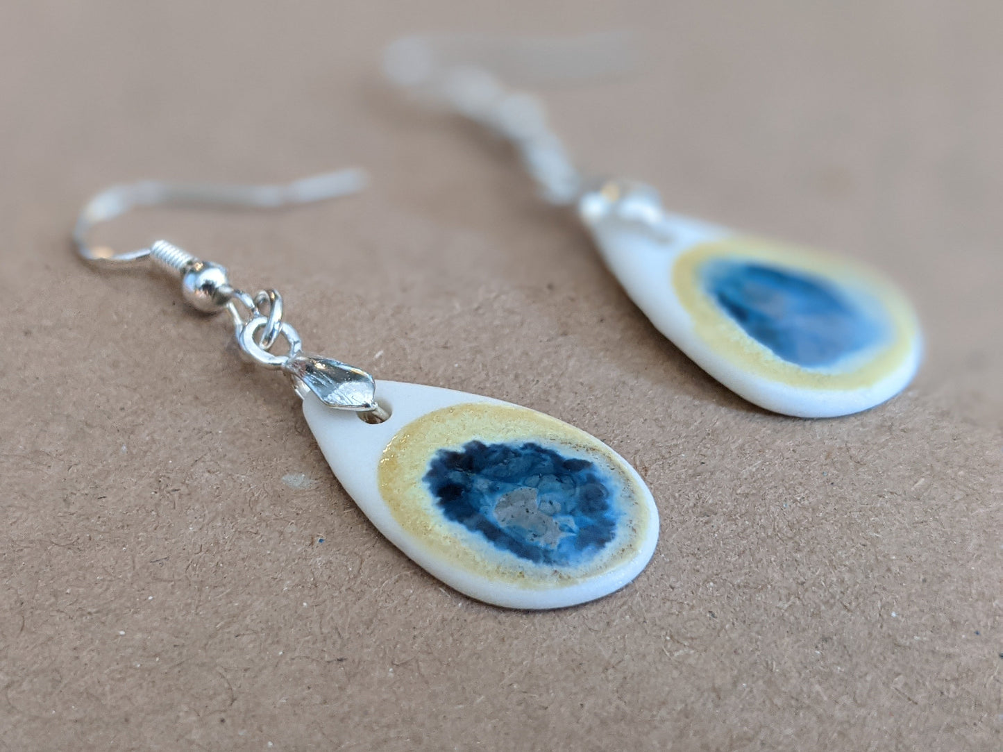 Glazed Porcelain Earrings