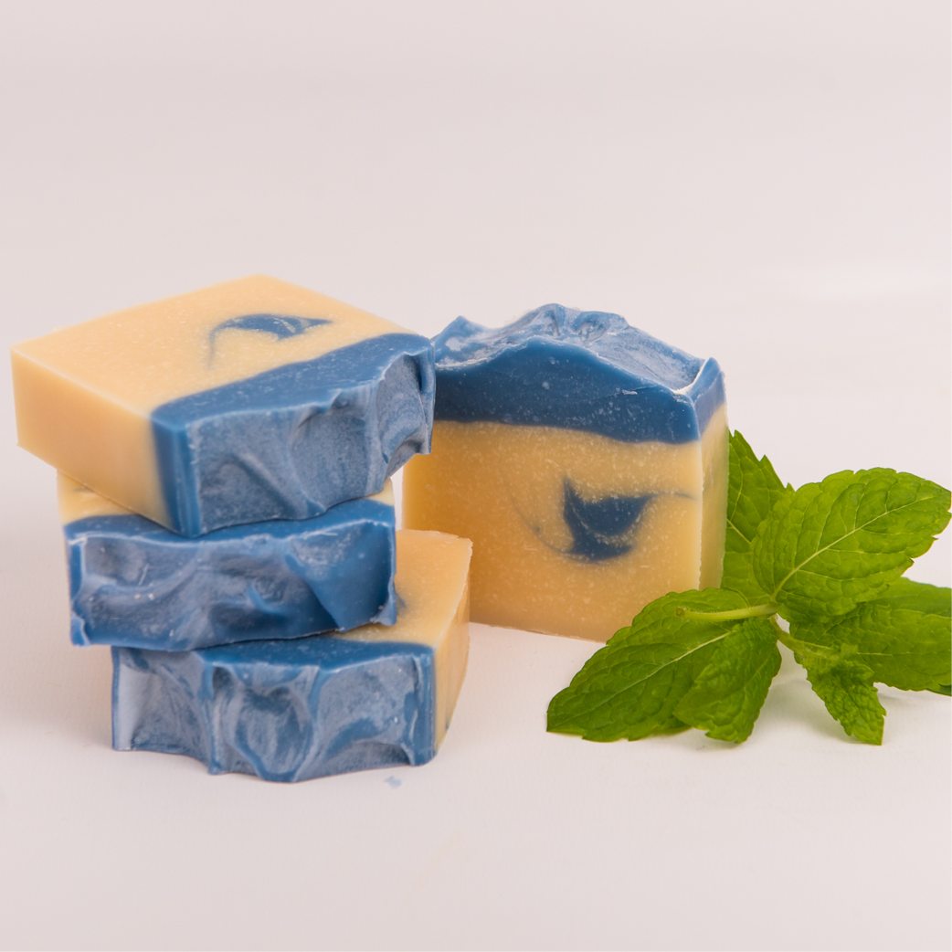 Lemongrass and Peppermint Natural Soap Bars