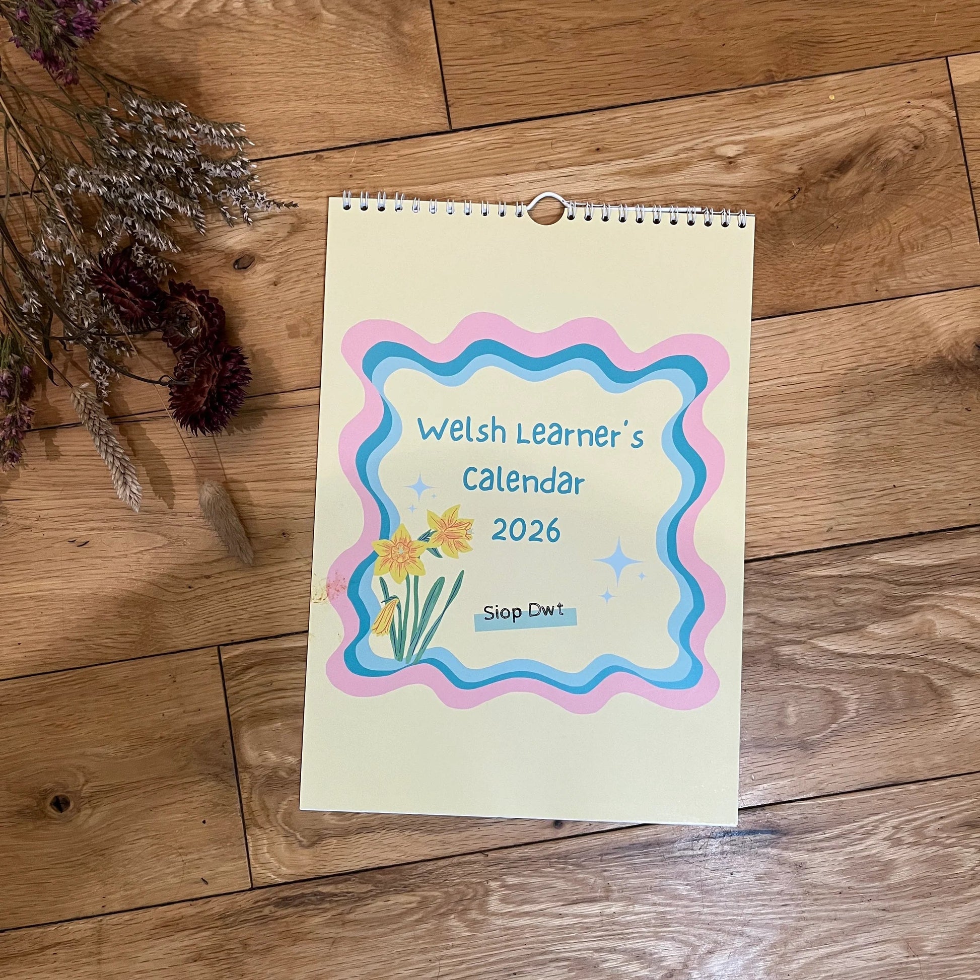 Calendar for Welsh Learners 2026 perfect gift made in Wales